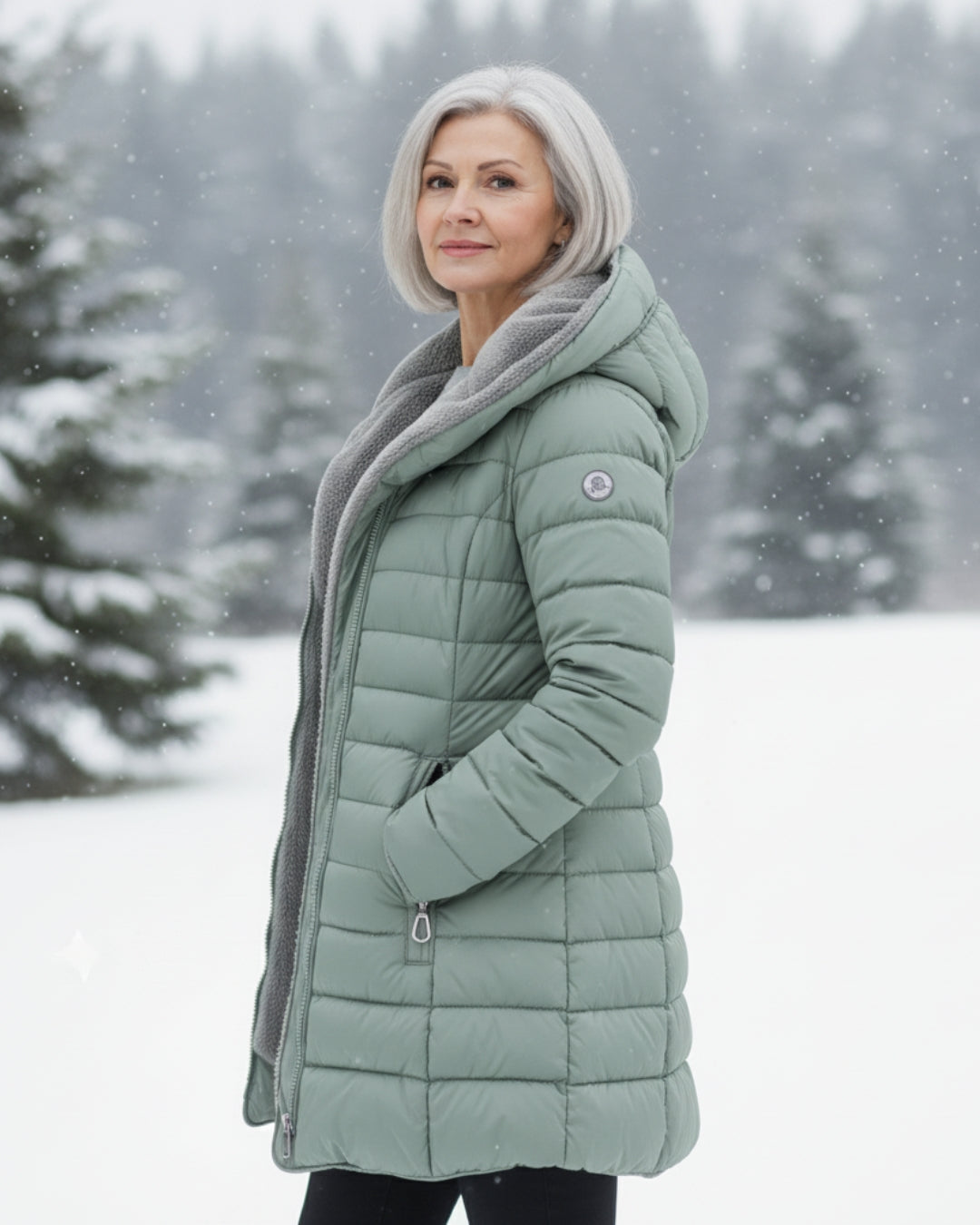 Olivia - Manteau D'hiver Élegant