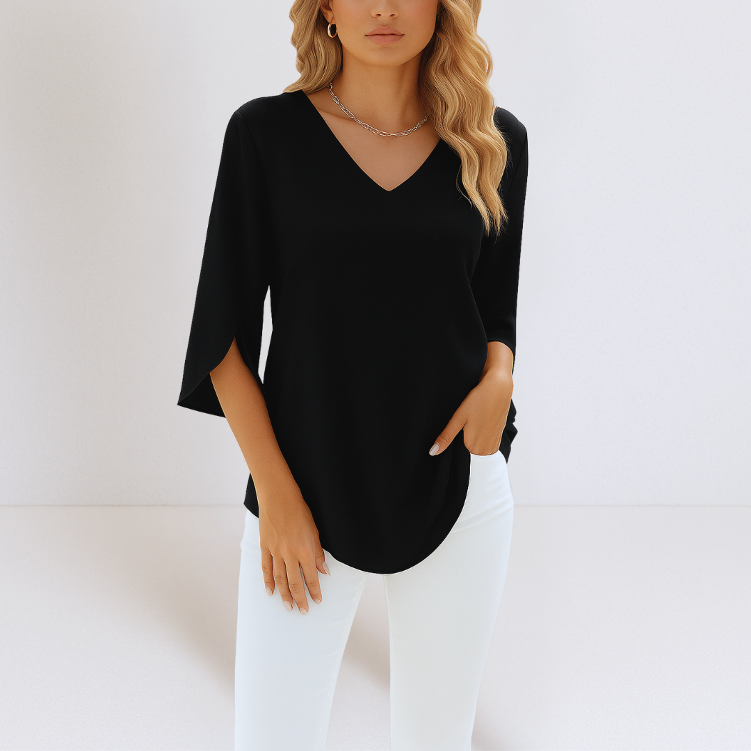 Sophie - Blouse Élégante Estivale