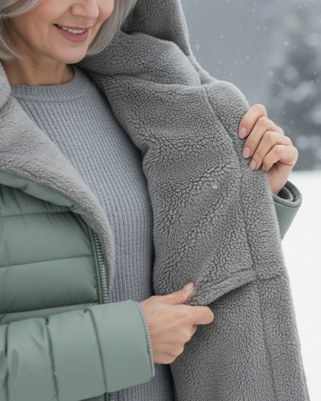 Olivia - Manteau D'hiver Élegant