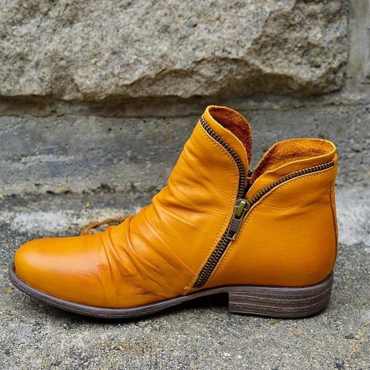 Vianne - Bottes En Cuir Élégantes