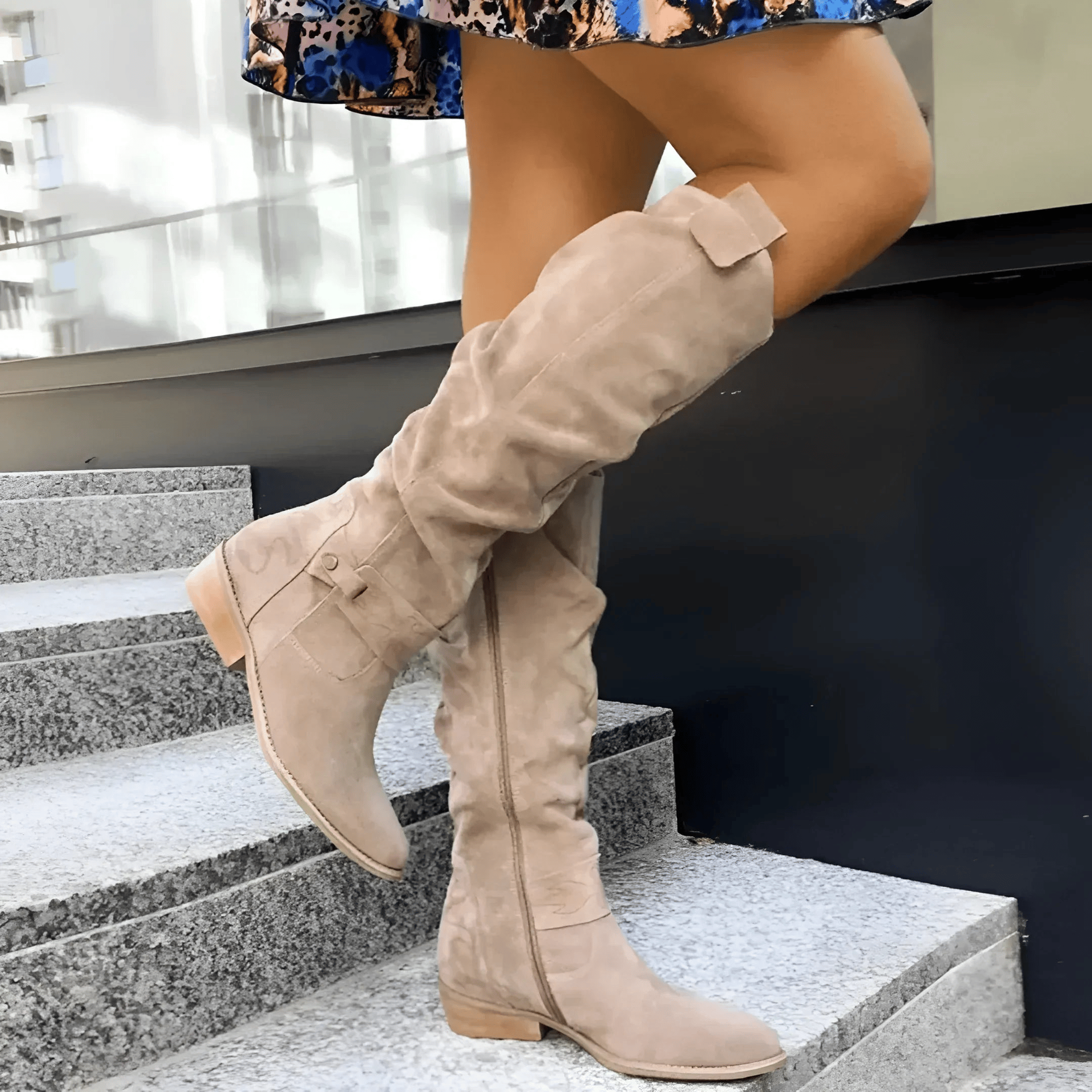 Madeleine - Bottes Montantes En Suède