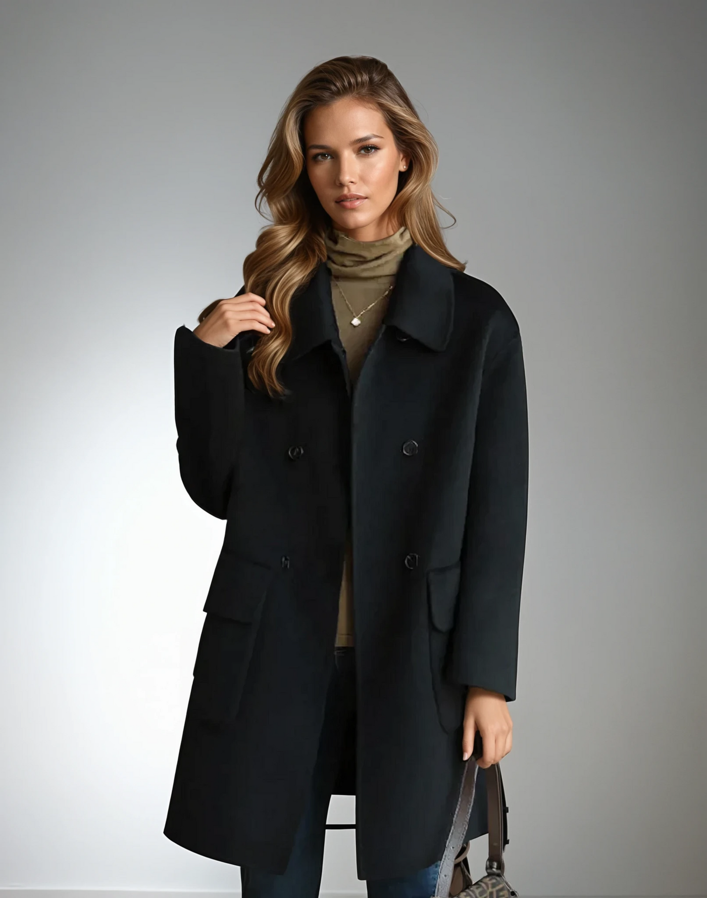 Megan - Manteau Cachemire Élégant