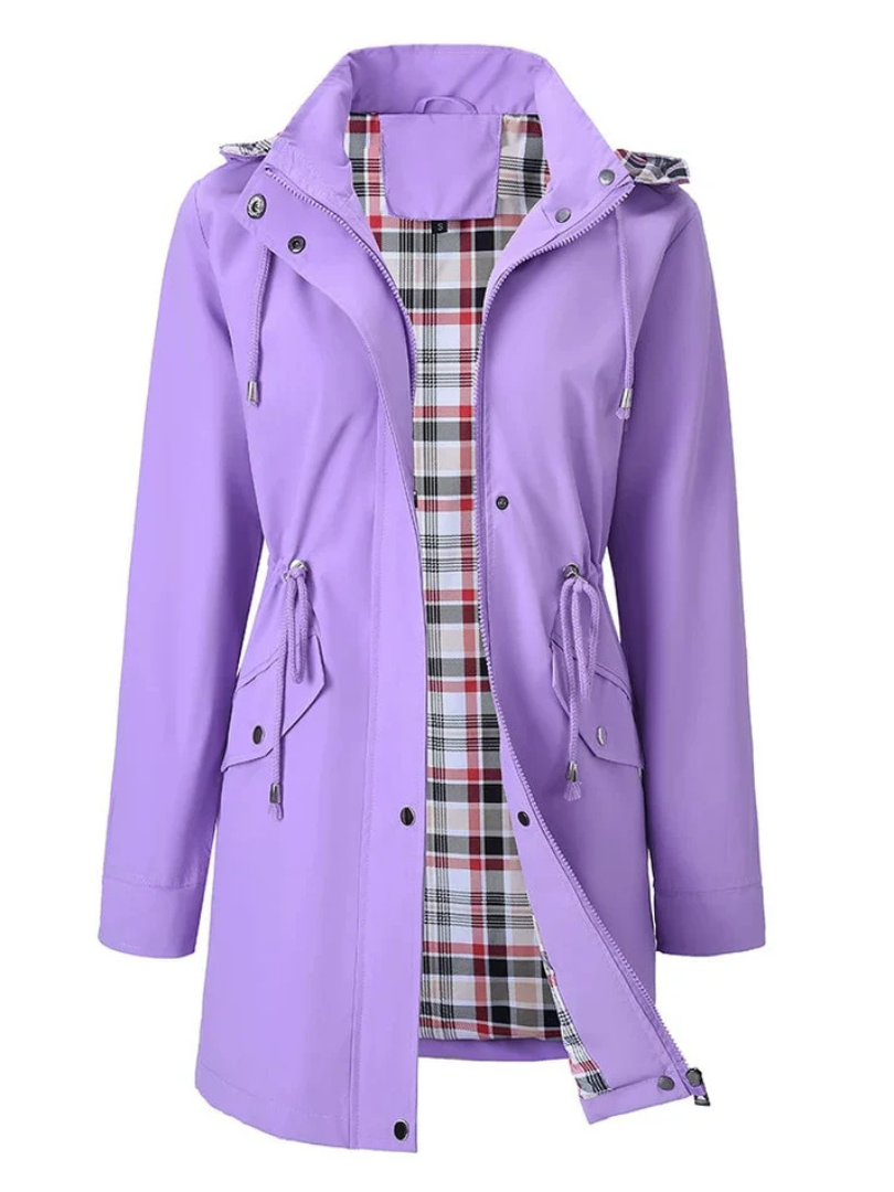 Delsina - Veste Imperméable Élégante