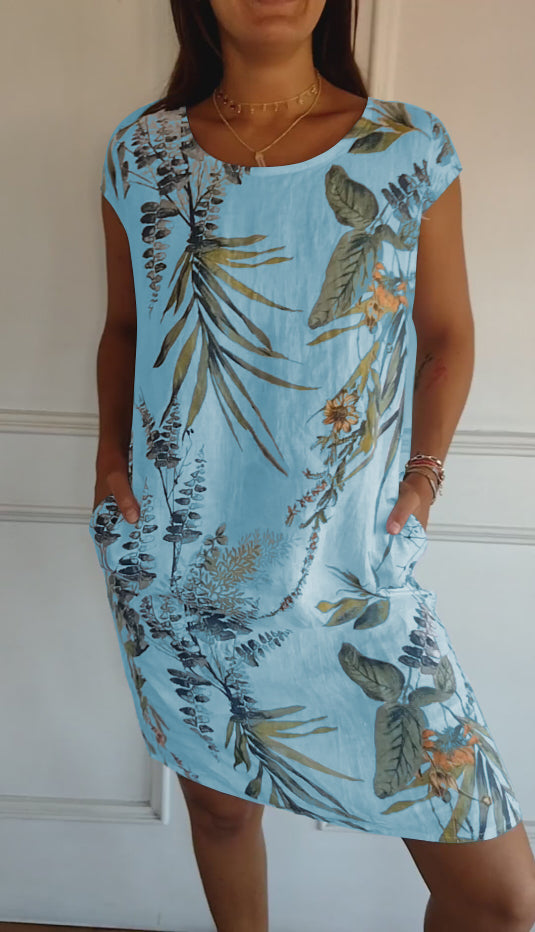 Annelyn - Robe Décontractée Élégante