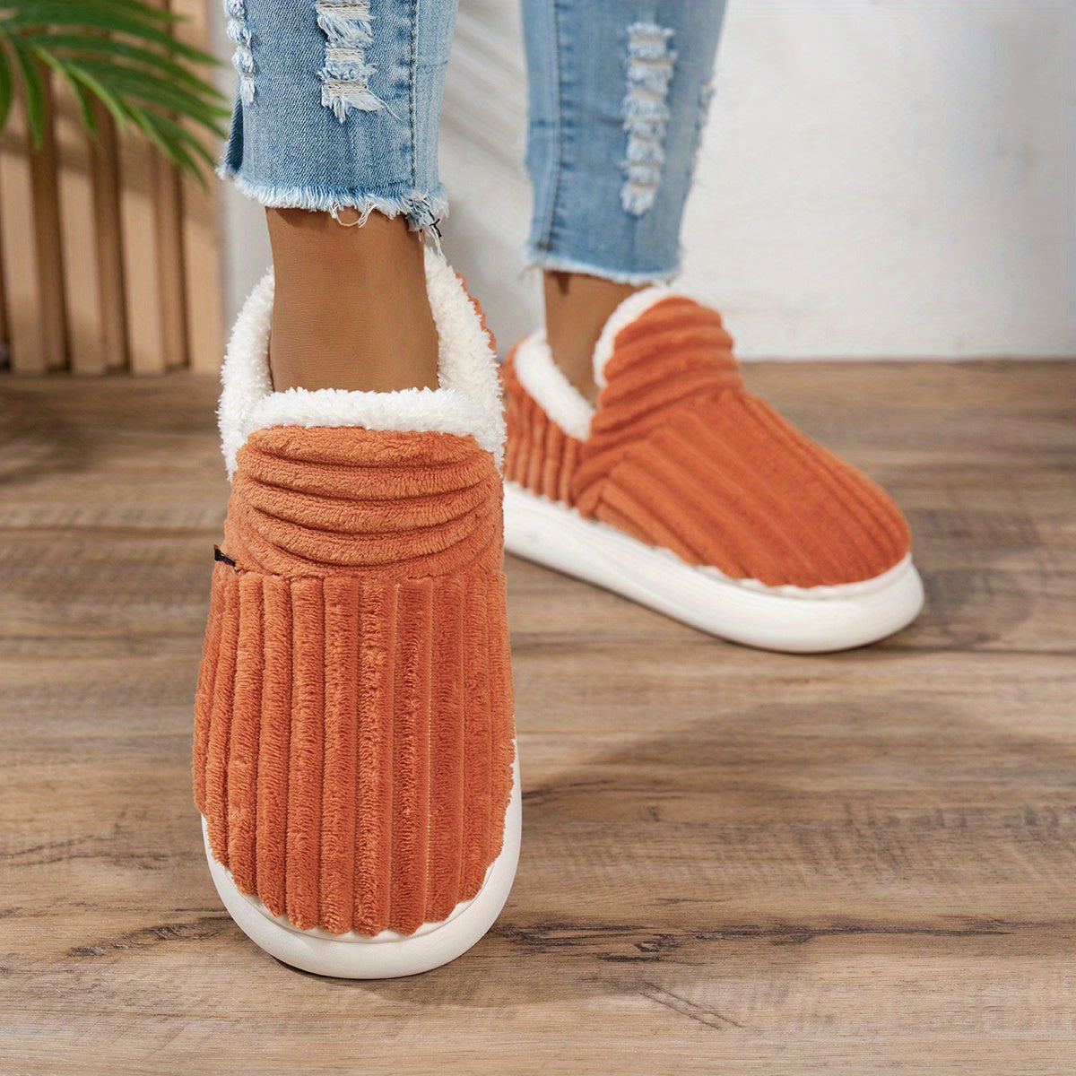 CozyStep - Chaussons Douillets Élégants