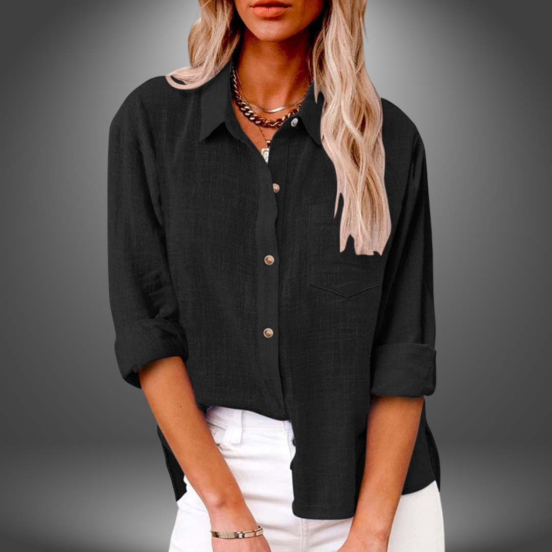 Evelia - Blouse en Lin Premium