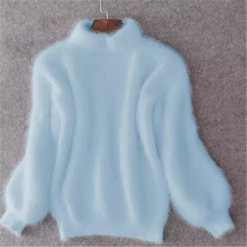Jessica - Pull Roulé Élégant Froid