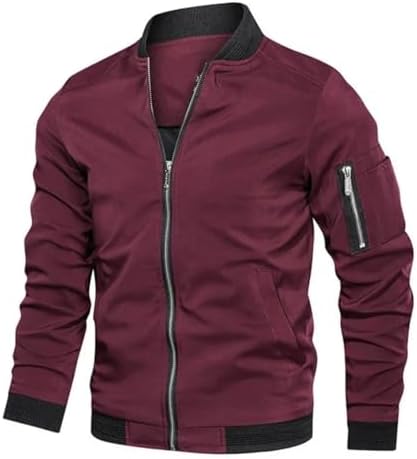 Jules - Veste Bomber Métallisée Élégante