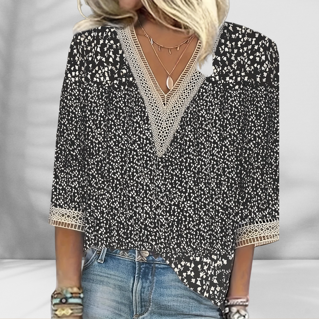 Alis - Blouse Boho Élégante
