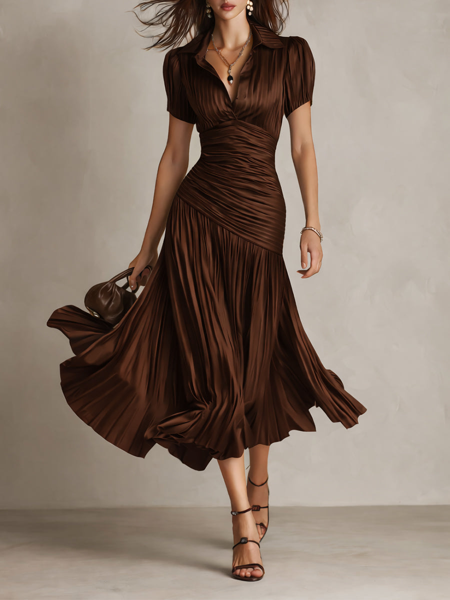 Manon - Élégante Robe Satinée