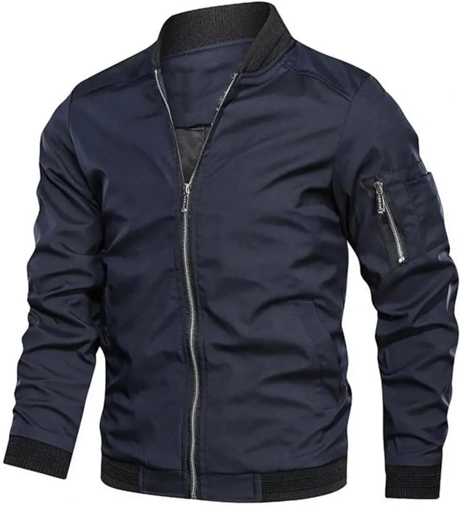 Jules - Veste Bomber Métallisée Élégante