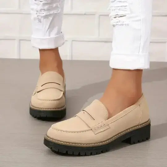 NADIA™ | Mocassins Intemporels en Daim