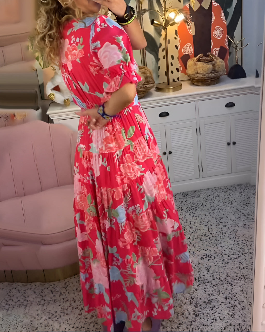 Gigi - Élégance Florale Décontractée