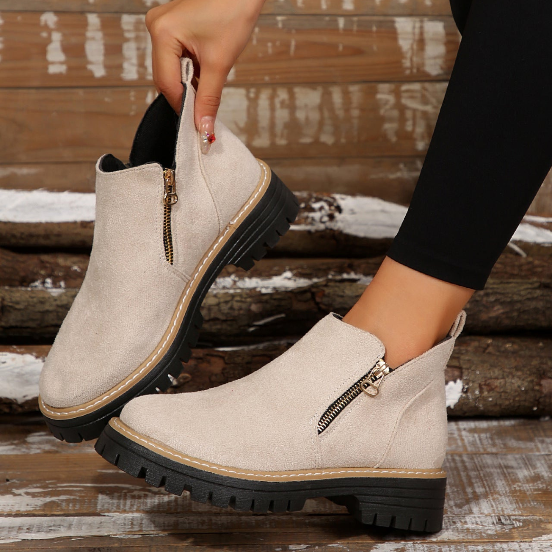 Isolde - Bottines Chic En Suédine