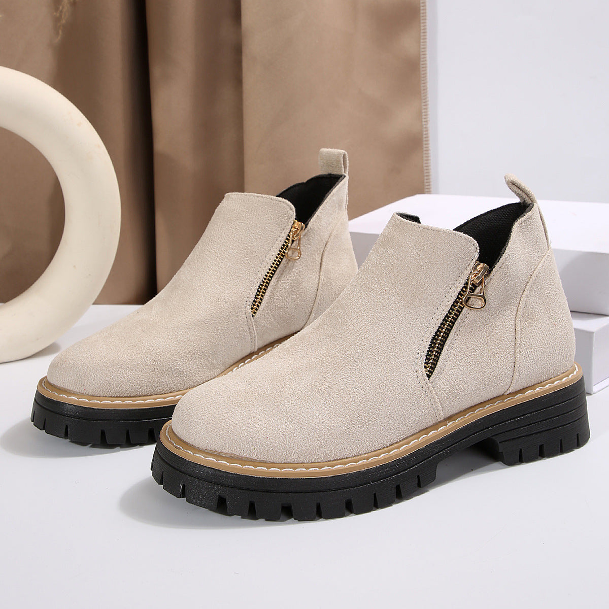 Isolde - Bottines Chic En Suédine