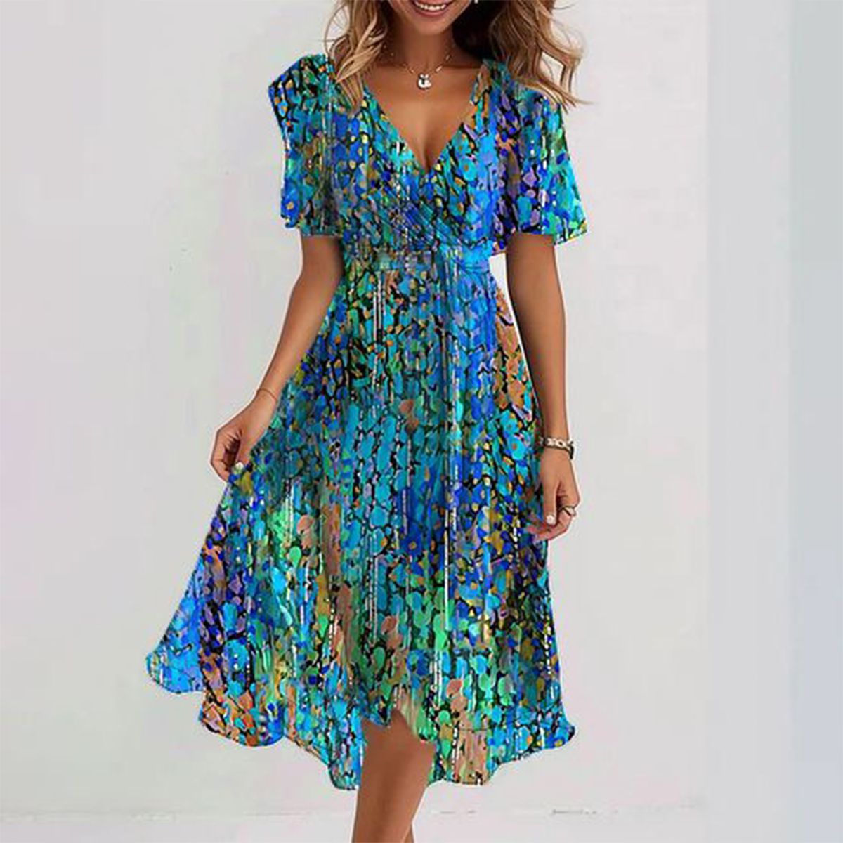 Laine - Élégante Robe Midi