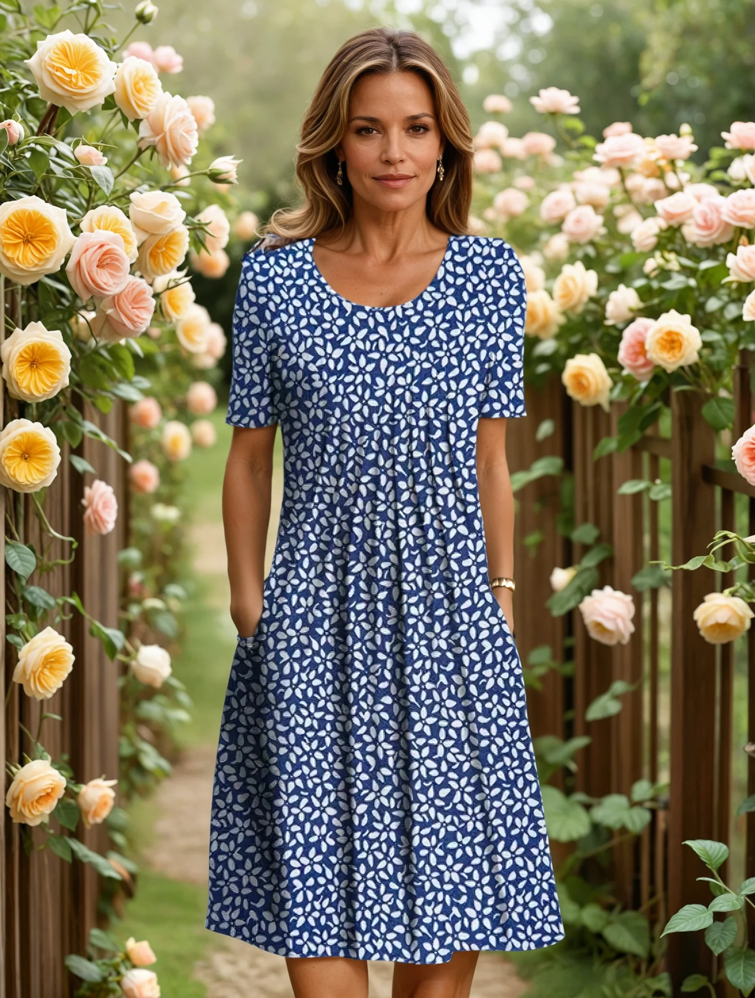 Olivia - Robe Élégante Décontractée