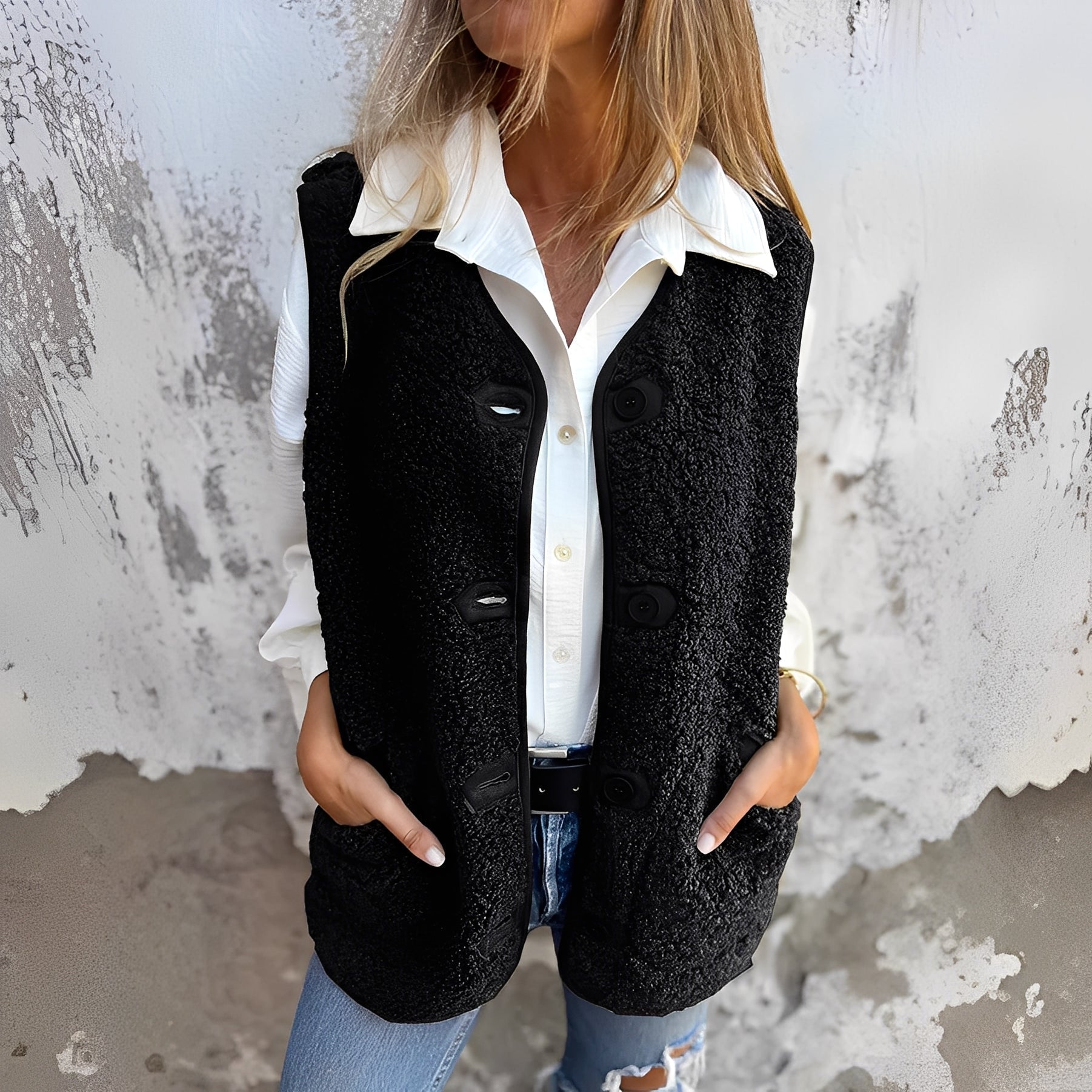 Ebba - Gilet Doux d'Automne