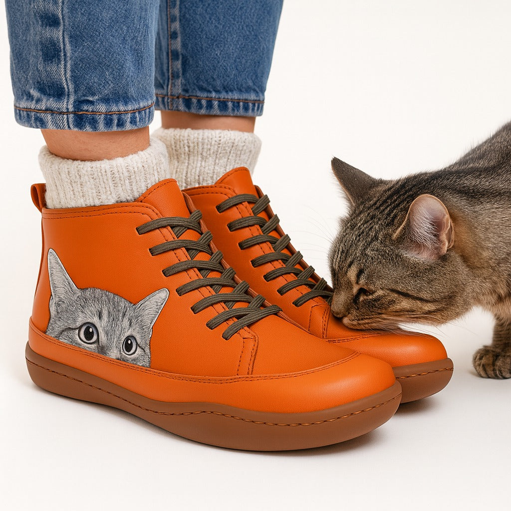 Bottes Chat-Marrantes – Confort et Originalité