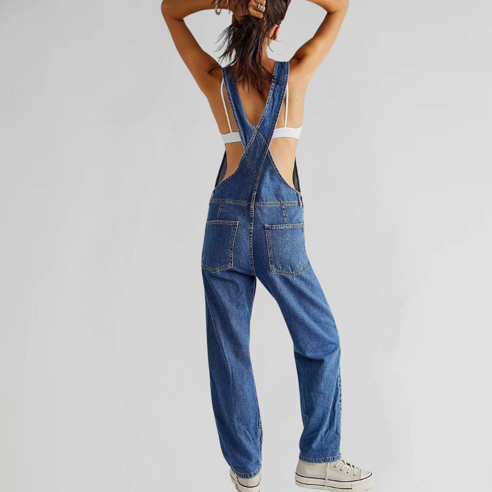 Jacqui - Combinaison Denim Urbaine
