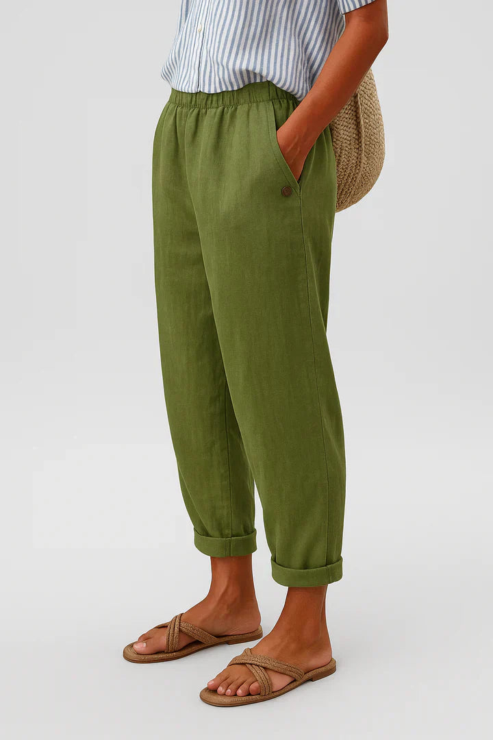 Laira - Pantalons Légers Été