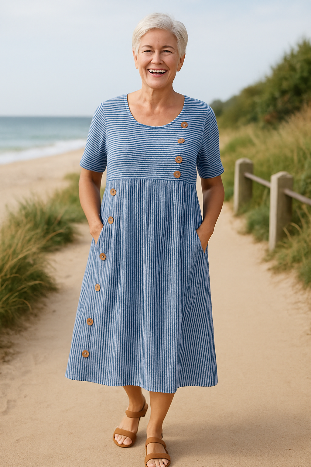 Brienne - Robe Midi Aérienne
