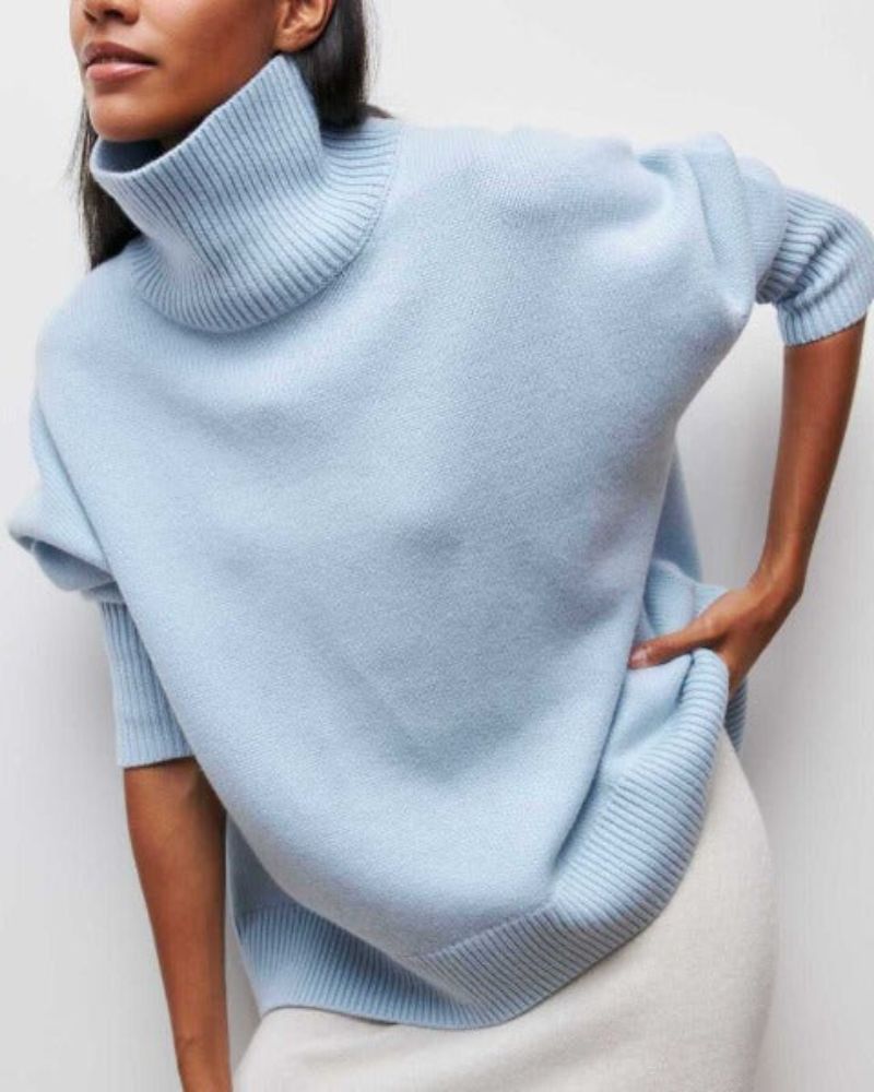 Evy - Pull Roulé Confortable Et Chic