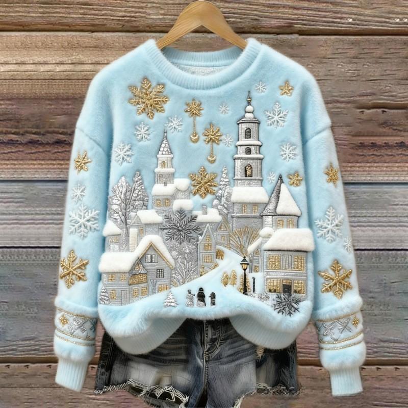 Talbot - Pull Fluffy de Noël.