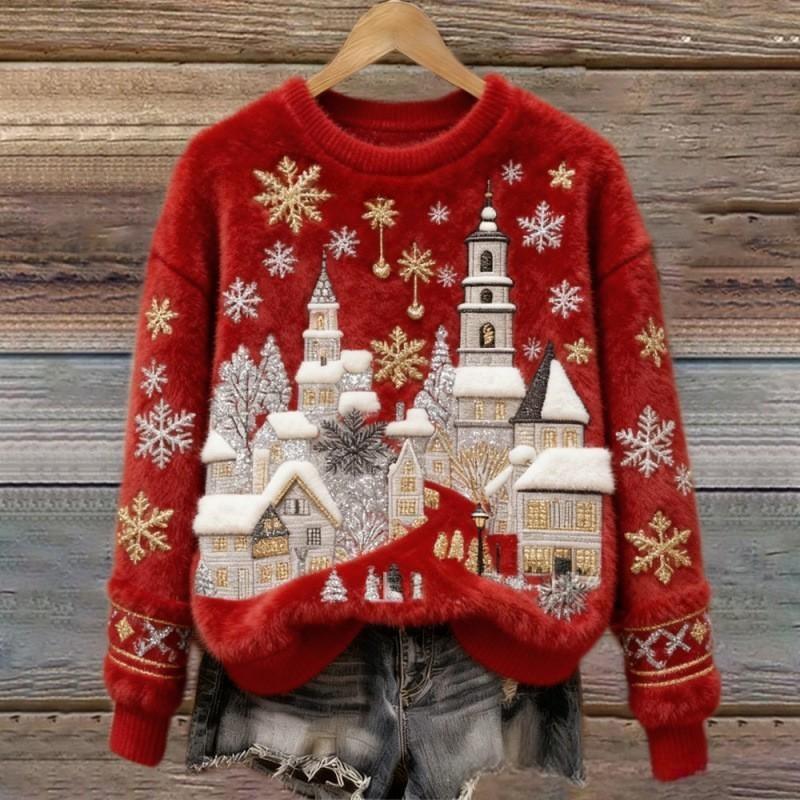 Talbot - Pull Fluffy de Noël.