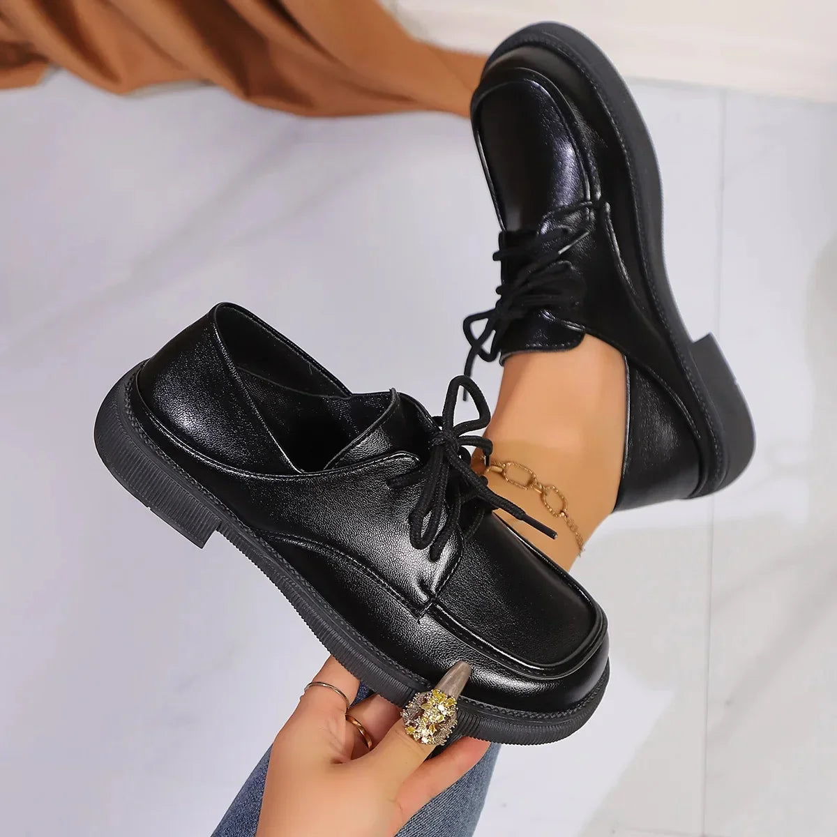 Serenya - Élégante Chaussure en Cuir