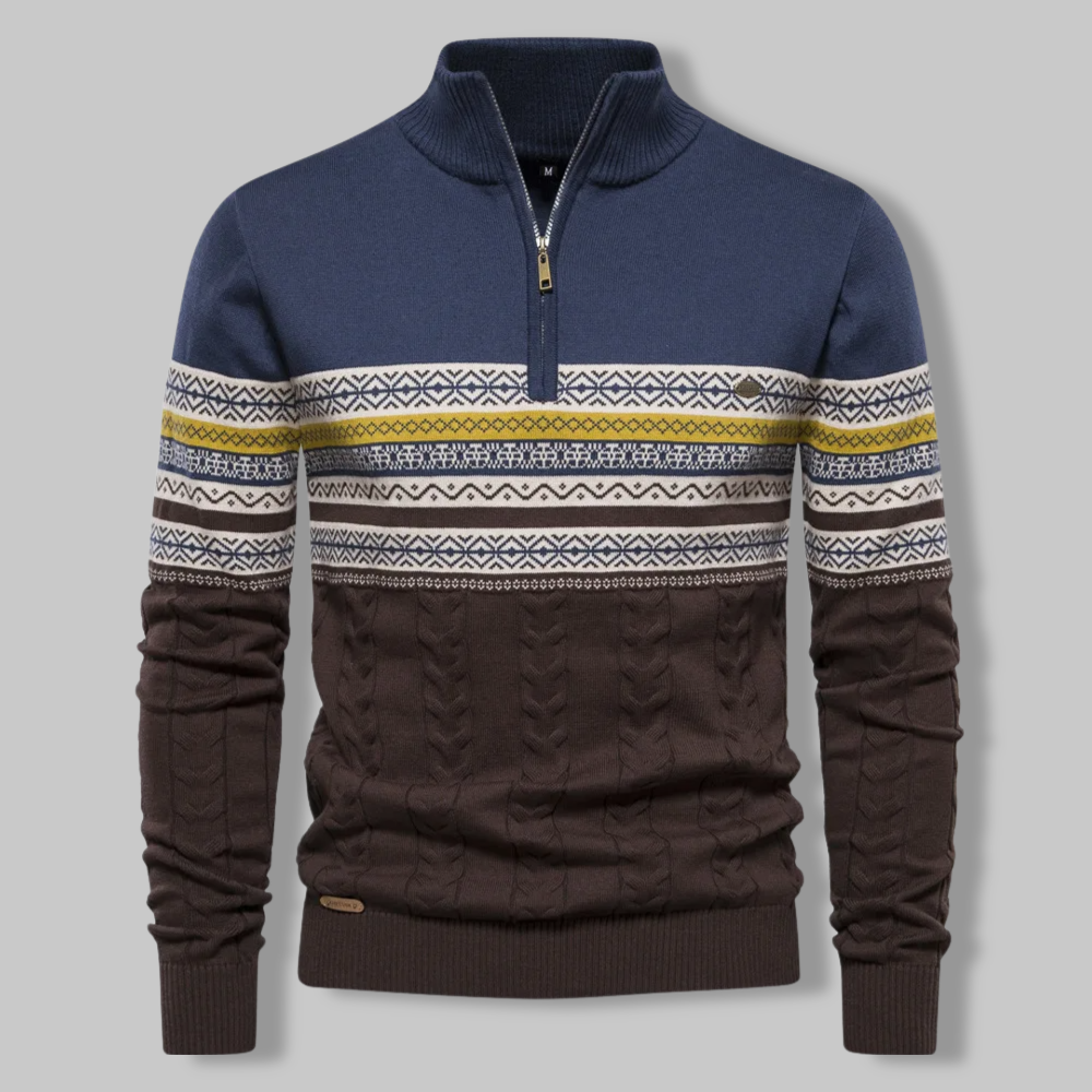 Alpina - Pull Élégant Mi-Saison
