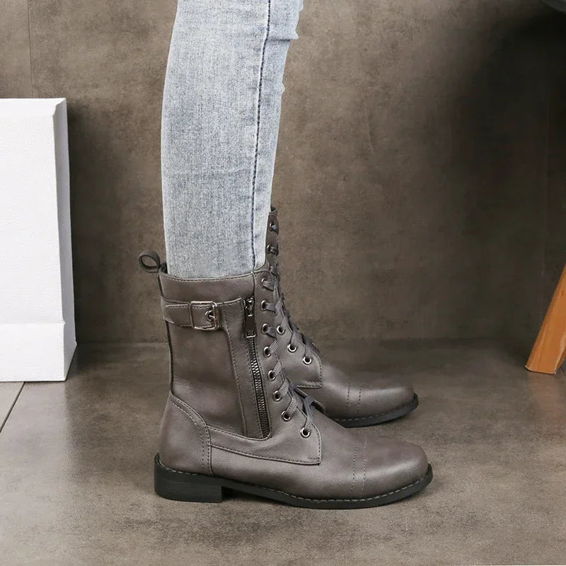 Erika - Bottes en Cuir Luxueuses