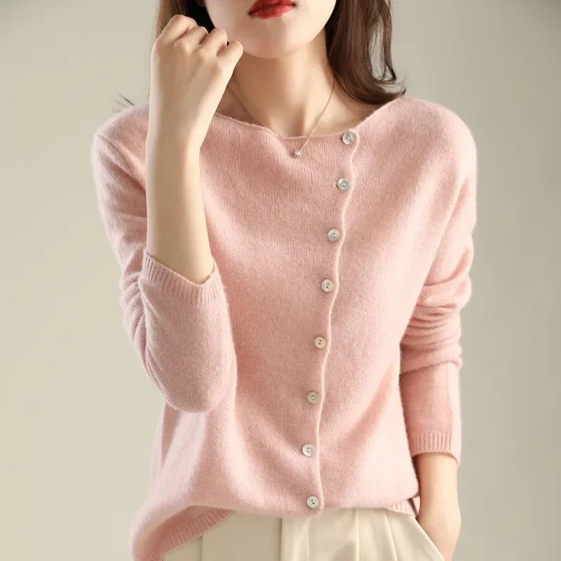 Mireille - Élégant Gilet Tricoté