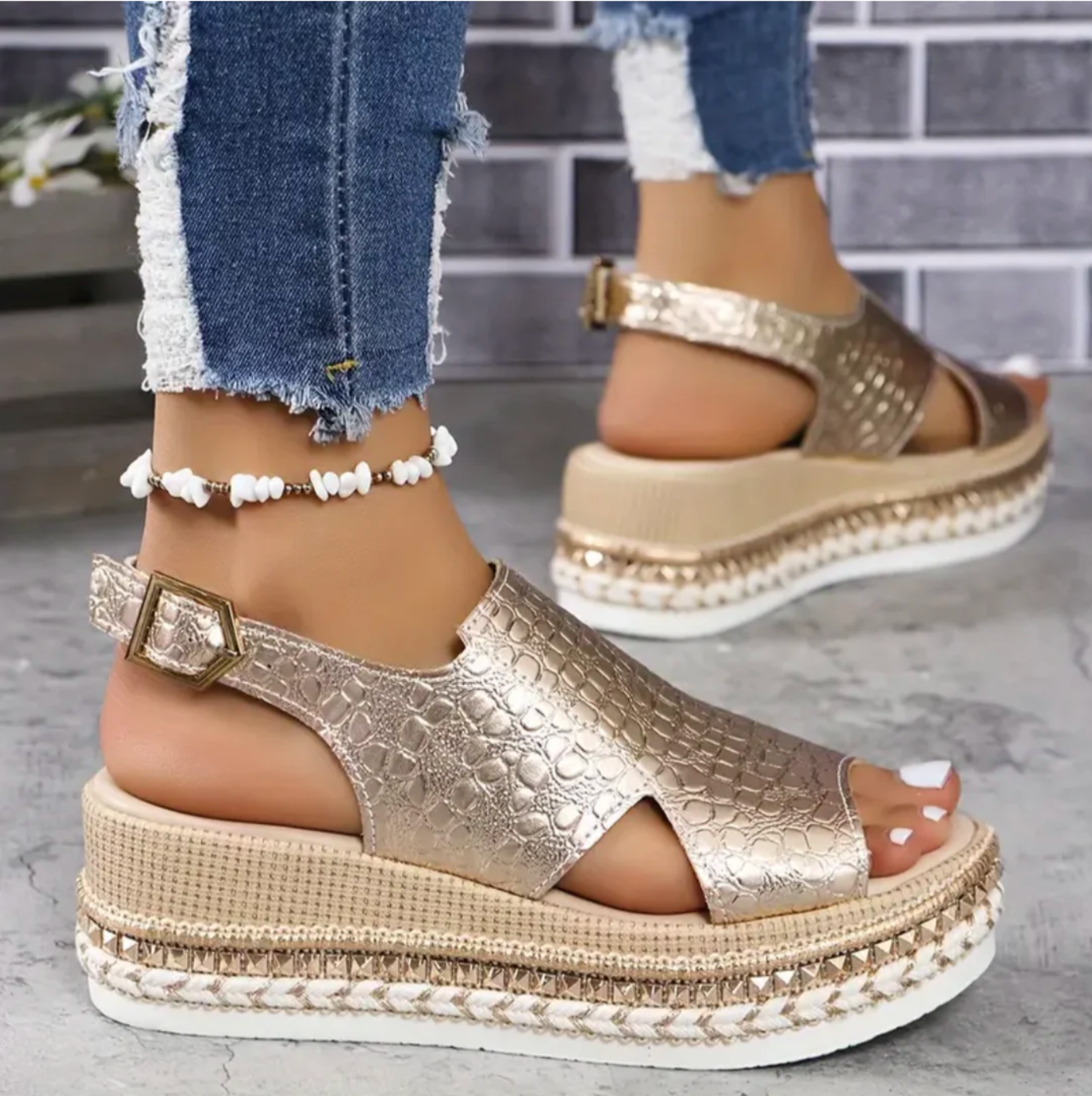 Hélène - Sandales Élégantes Confortables