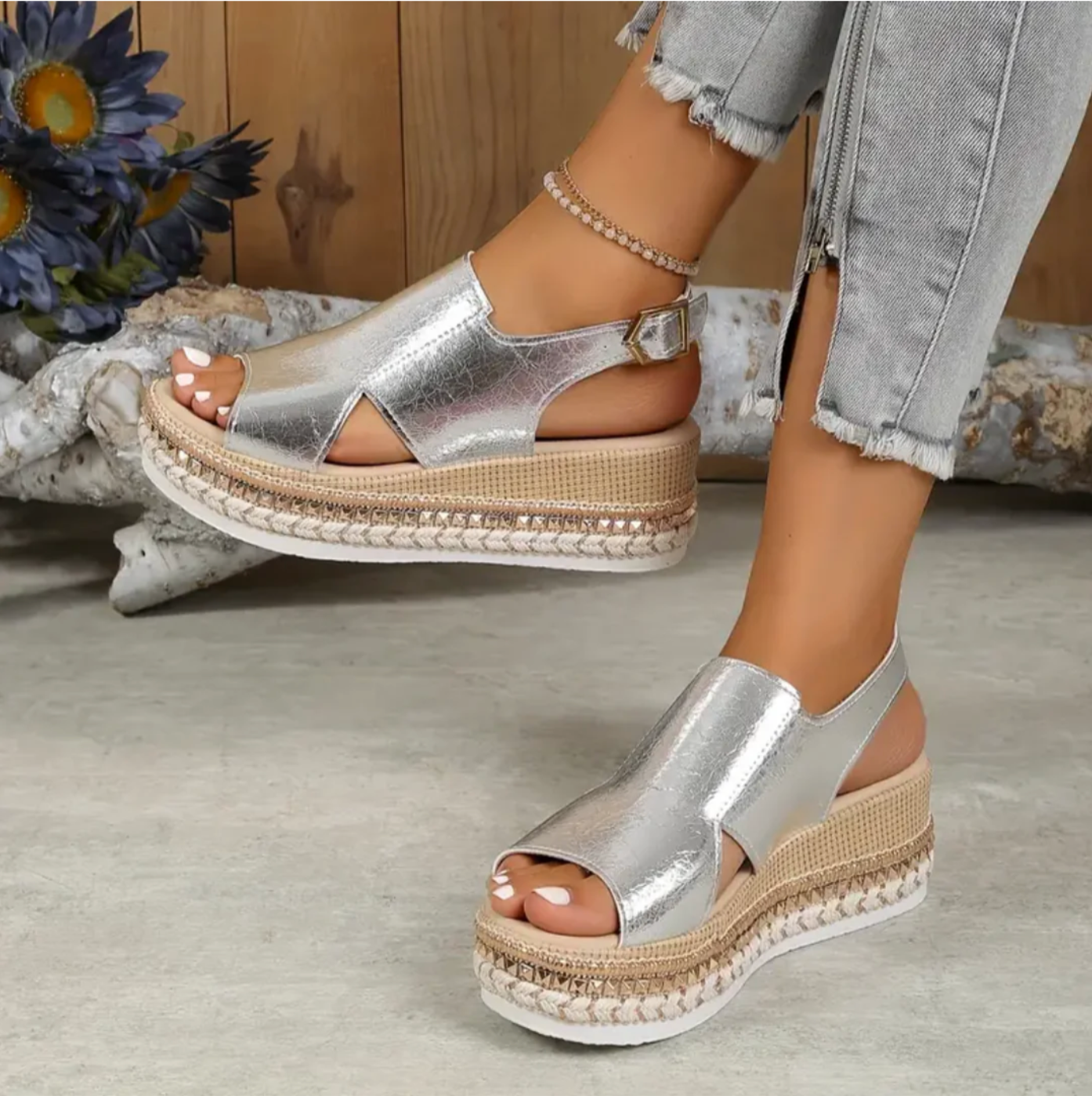 Hélène - Sandales Élégantes Confortables
