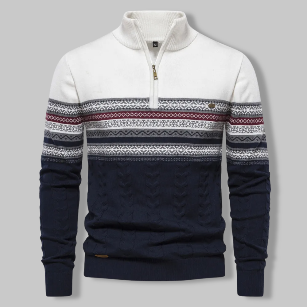 Alpina - Pull Élégant Mi-Saison