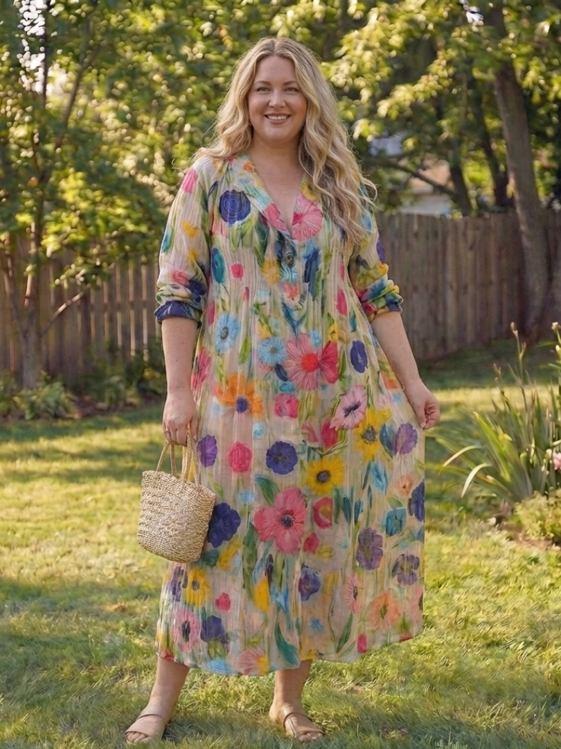 Virelle - Robe Maxi Légère