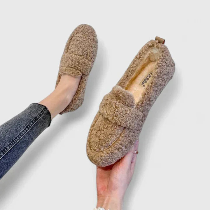Usha - Mocassins en laine luxueux