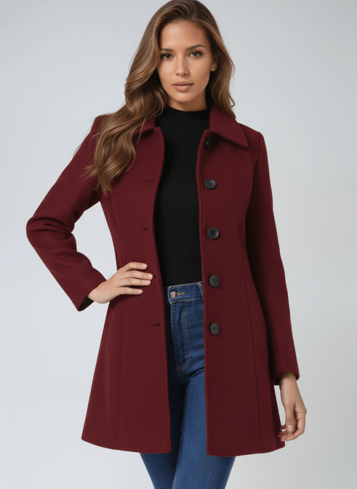 Helena - Élégant Manteau Hivernal