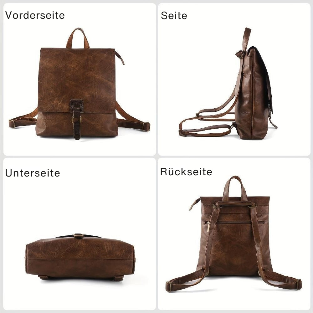 Ermelinde - Sac À Dos Rétro Polyvalent