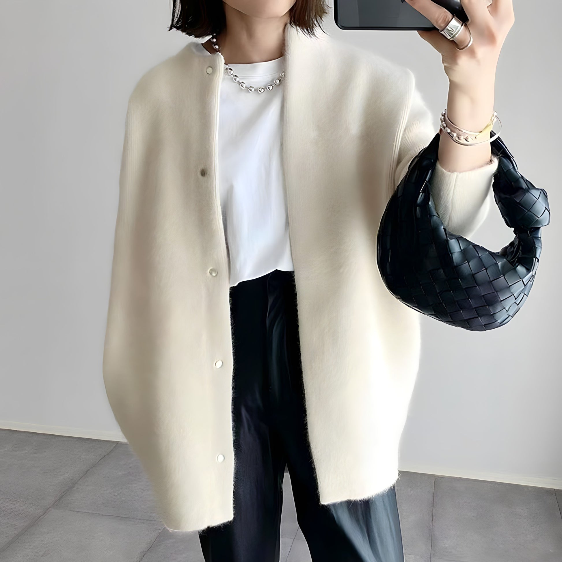 Whitney - Élégant Cardigan À Boutons