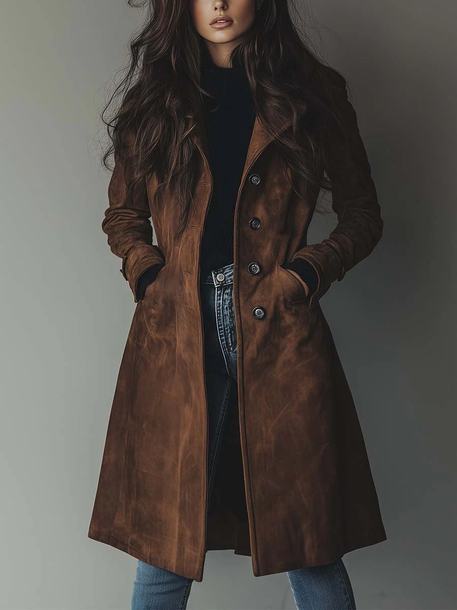 Sienna - Élégant Trench en Suède