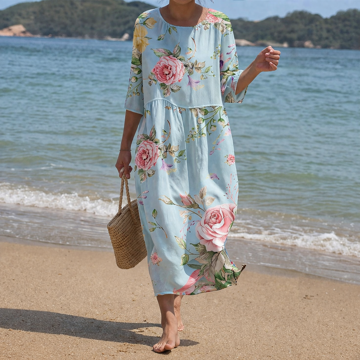 Miranda - Chic Floral Dress