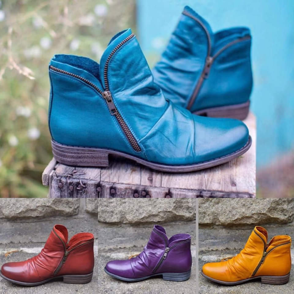 Vianne - Bottes En Cuir Élégantes