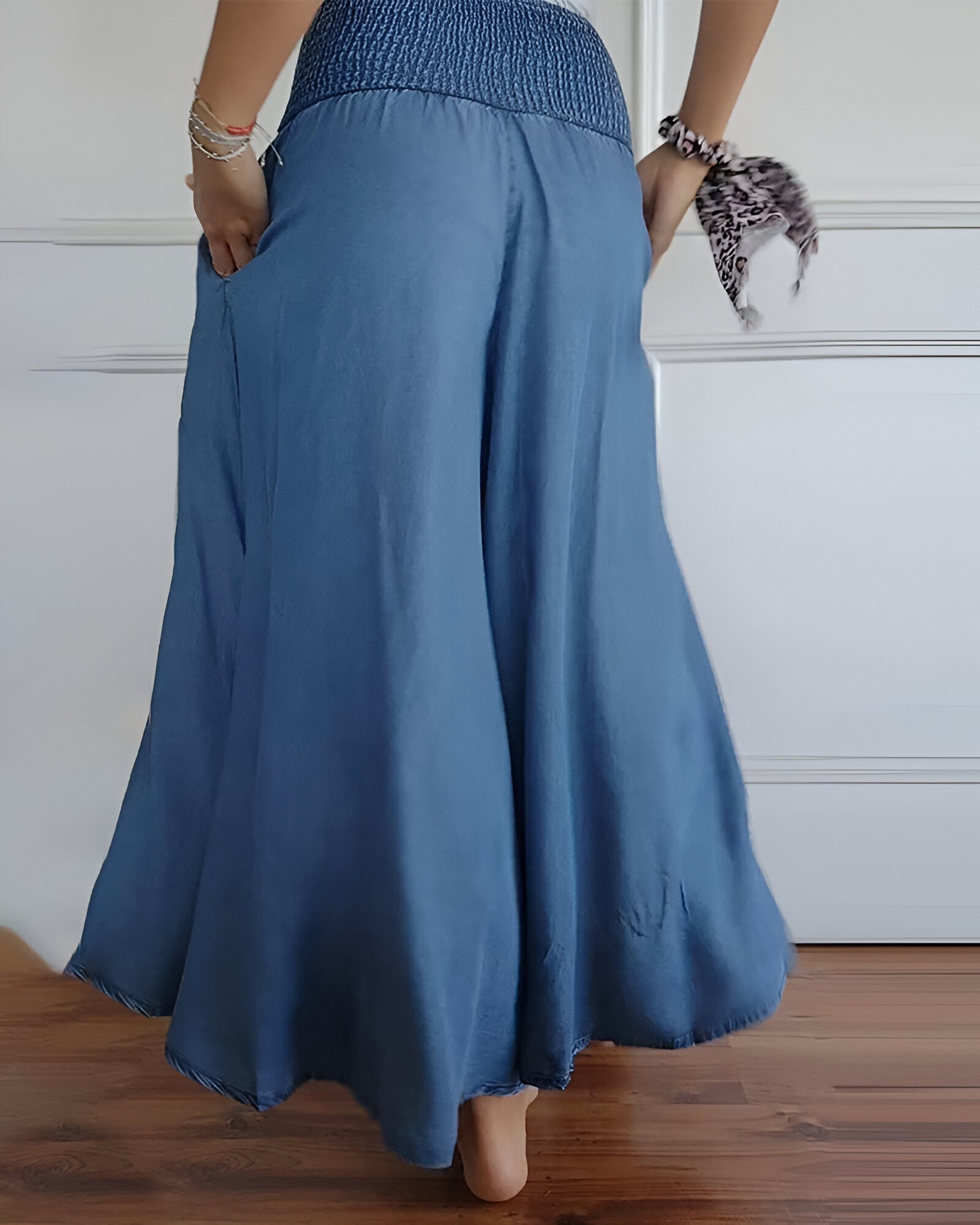 Alva - Pantalons confortables avec taille élastique