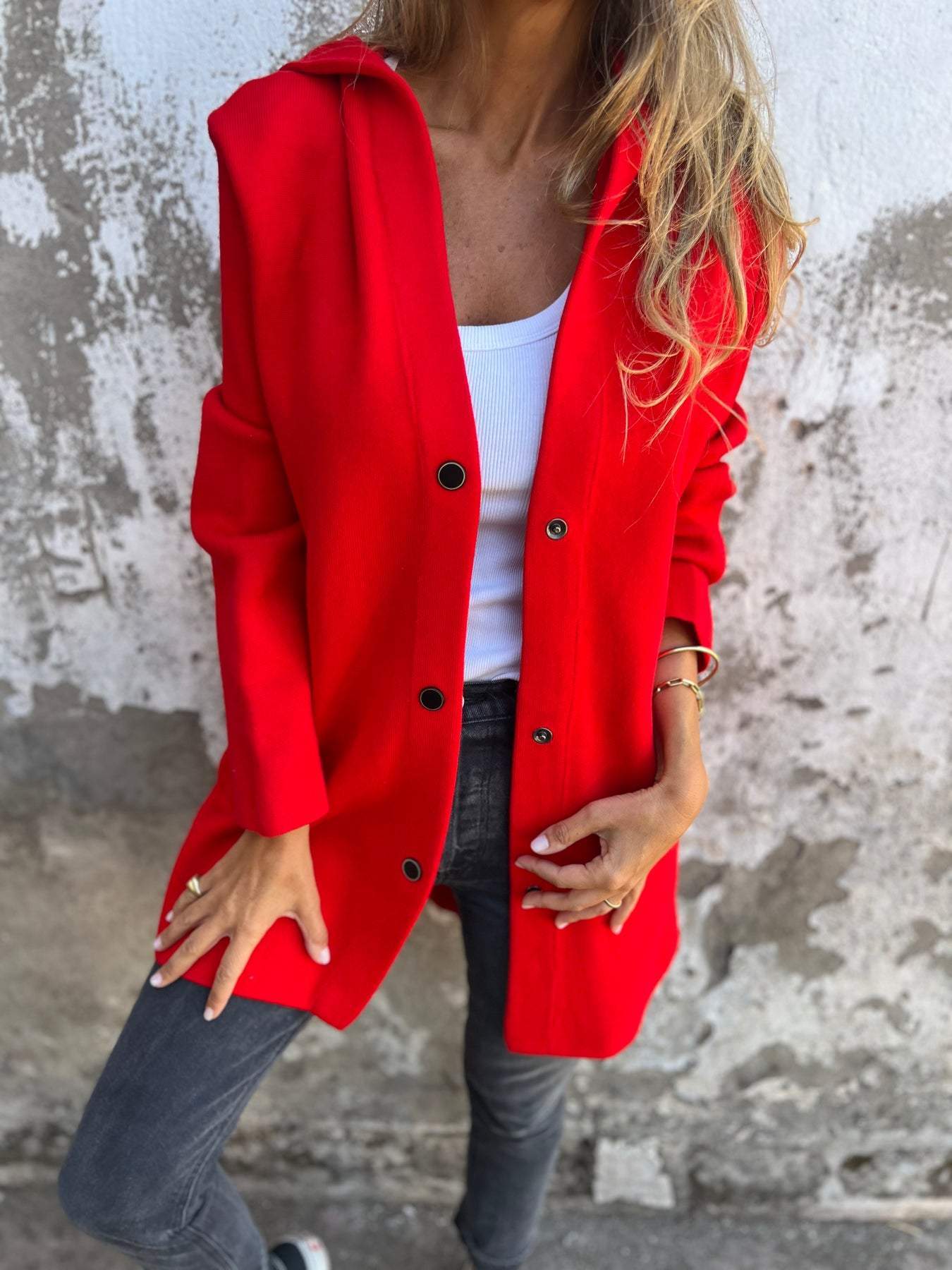 Adriana - Gilet Décontracté Chic