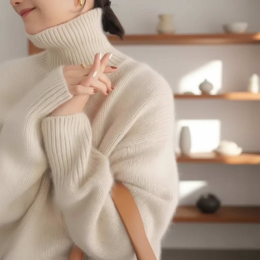 Candice - Doux Pull Oversize en Cashmere