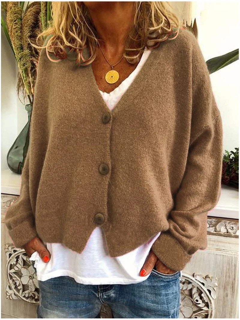 Scarlett - Élégant Cardigan Tricoté