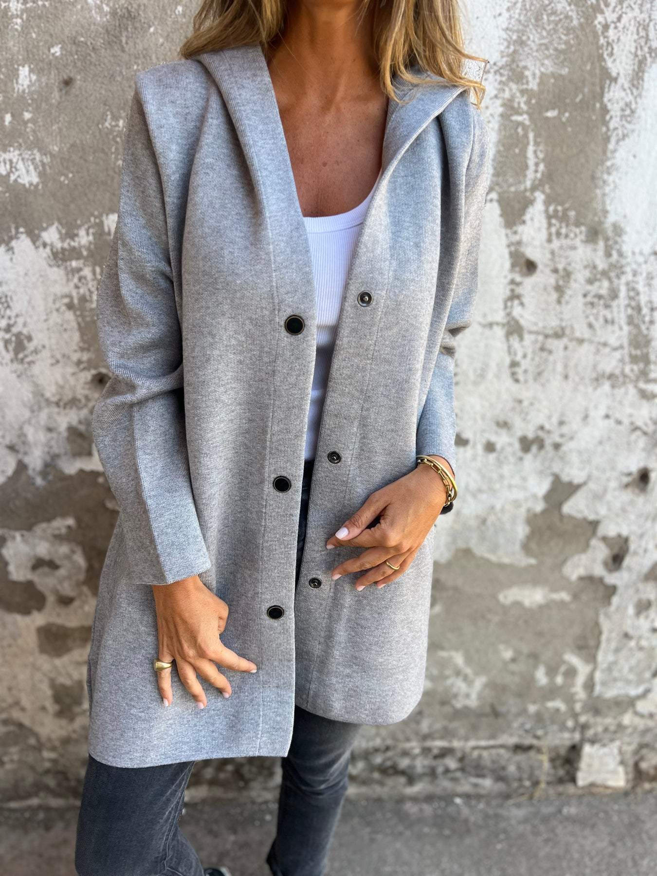 Adriana - Gilet Décontracté Chic