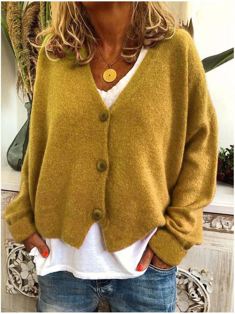 Scarlett - Élégant Cardigan Tricoté